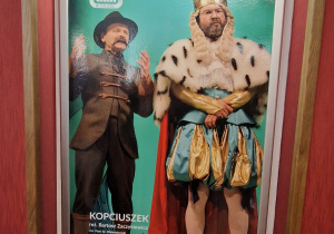 Plakat spektaklu teatralnego "Kopciuszek".