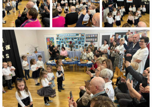 Śpiewanie piosenki " Sto lat Babciu, sto lat Dziadku"