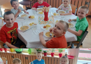 Wielkanocny obiad w Grupie Czerwonej.