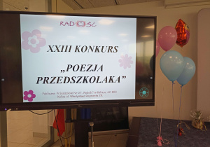 XXIII Konkurs Recytatorski „Poezja Przedszkolaka”.