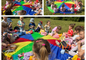 kosztowanie przekąsek na Pikniku