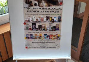 Zbiórka karmy dla zwierząt.