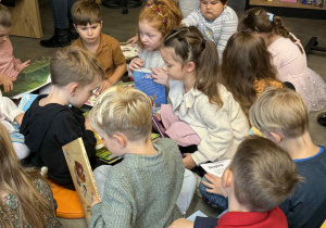 Wizyta w Miejskiej Bibliotece Publicznej