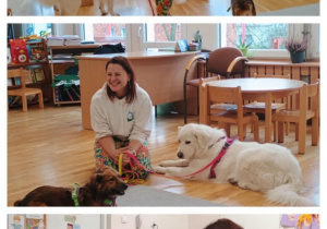 Wizyta Pani Darii z pieskami