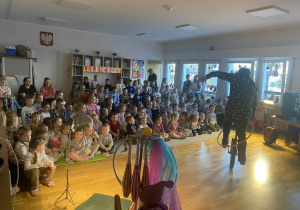 Wizyta Magika w przedszkolu