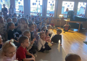 Wizyta Magika w przedszkolu