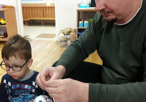 Świąteczne warsztaty z rodzicami