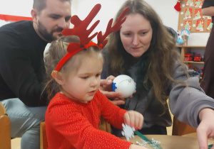 Świąteczne warsztaty z rodzicami