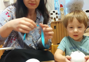 Świąteczne warsztaty z rodzicami