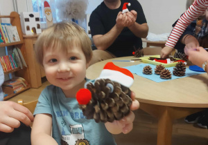 Świąteczne warsztaty z rodzicami