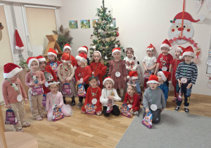 Wspólne zdjęcie z słodkościami