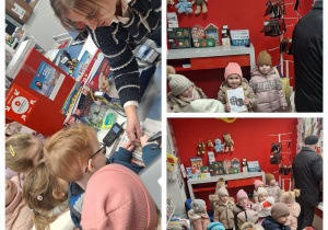 Wizyta na poczcie - wysyłanie kartki z życzeniami