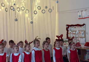 Wspólne świąteczne spotkanie w Grupie Pomarańczowej.