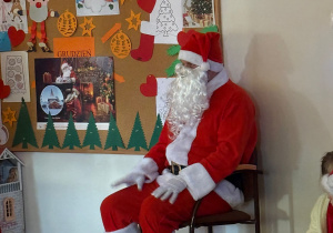 Wspólne świąteczne spotkanie w Grupie Pomarańczowej.