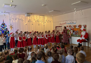 Wspólne świąteczne spotkanie w Grupie Pomarańczowej.