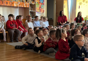 Wspólne świąteczne spotkanie w Grupie Pomarańczowej.