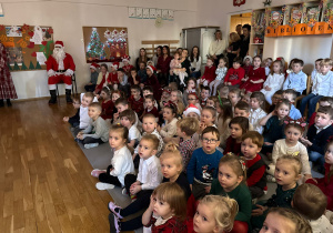 Wspólne świąteczne spotkanie w Grupie Pomarańczowej.