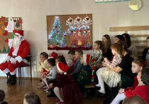 Wspólne świąteczne spotkanie w Grupie Pomarańczowej.