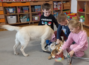 Dogoterapia w przedszkolu