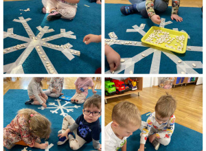 Śnieżynkowe zabawy