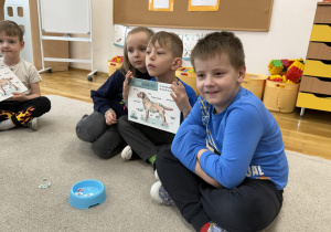 Dogoterapia w grupie Żółtej