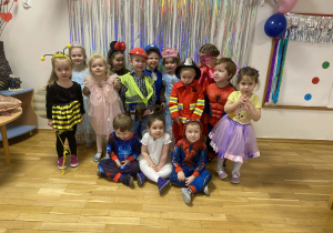Bal karnawałowy w przedszkolu