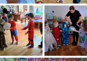 Bal karnawałowy w przedszkolu