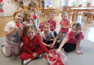 Dziewczynki z naszej grupy.