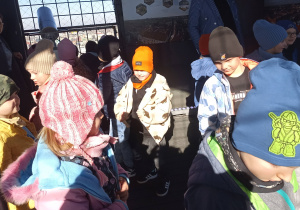 Nasza grupa na Wieży Ratuszowej.