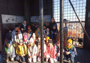 Nasza grupa na Wieży Ratuszowej.