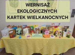 Podsumowanie Wernisażu Ekologicznych Kartek Wielkanocnych
