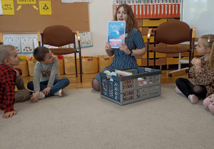 Spotkanie z dziećmi ze starszych grup.