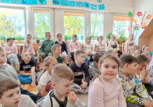 Spotkanie z dziećmi ze starszych grup.