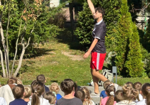 Pokaz Freestyle football.
